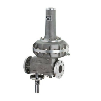 Регулятор давления газа RS254 DN150 Рвых=150-350 mbar c клапаном ПЗК купить в компании ГАЗПРИБОР